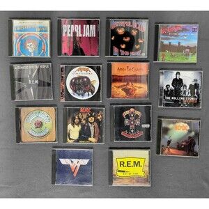 Rock CDs Grateful Dead Alice In Chains (Like  New Disc) Van Halen Guns N Roses